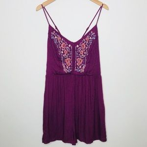 Purple Romper
